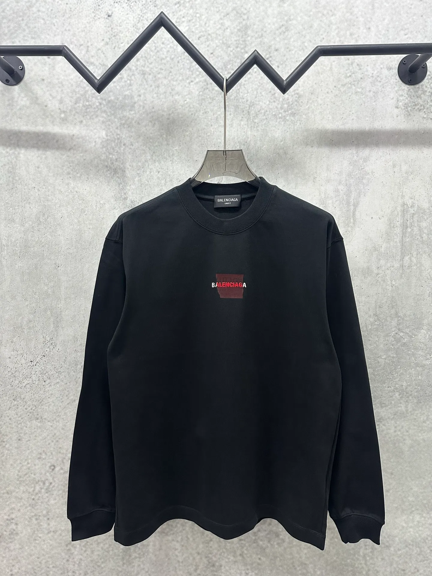 120💰 Balenciaga 2026ss 380g Versatile Same Style -Size：S M L XL -Color：Black